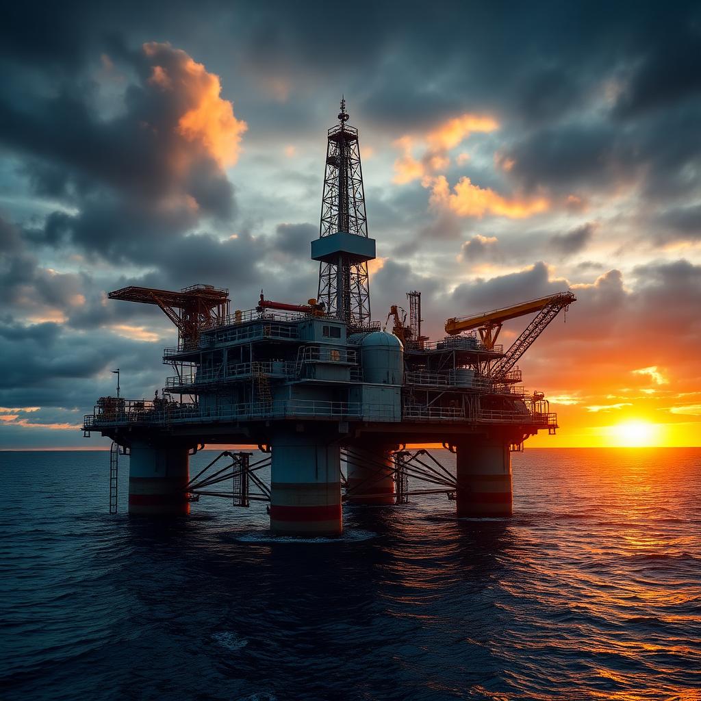 Offshore oil platform